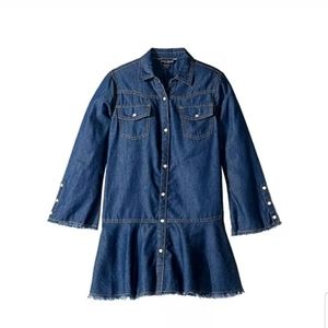 Lucky Brand RAE Western Denim Jeans Dress